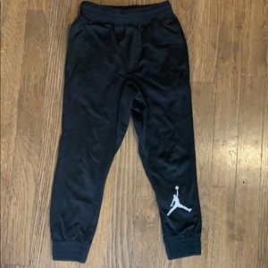 Jordan mesh joggers size 5 black